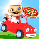 Racing Pizza Delivery Baby Boy icon