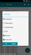 Hispasat Frequency List screenshot 12