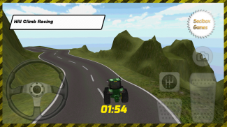 รถแทรกเตอร์ Hill Climb เกม 3D screenshot 0
