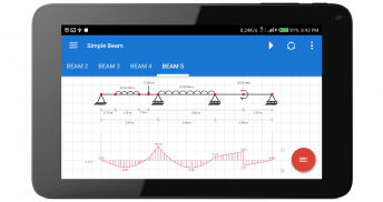 Simple Beam Analysis screenshot 2