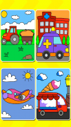 Cars Coloring Book Kids Game screenshot 14