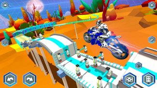 Zero Gravity Racing Rider: Moto Bike Trials screenshot 3