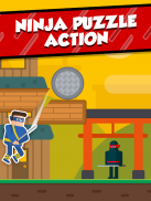 Mr Ninja - Puzzles Tranchants screenshot 2