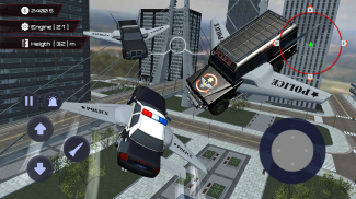 Flying Car City Police Chase screenshot 1