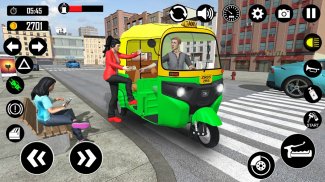 Tuk Tuk Rickshaw Games Taxi 3D screenshot 0