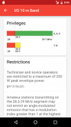 US Amateur Radio Band Plan screenshot 12