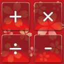 Calculator Flowers Icon