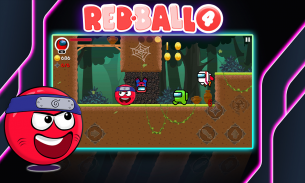 Hero Ball Red Ball 8 Adventure screenshot 1