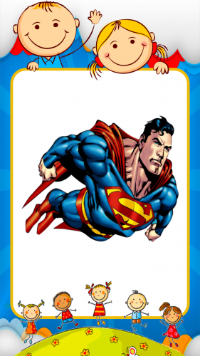 coloring superman games 104 download android apk  aptoide