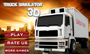 Truck Simulator 3d screenshot 0