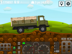 Mini Trucker - 2D offroad truck simulator screenshot 9