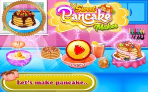 Sweet Pancake Maker Game screenshot 2