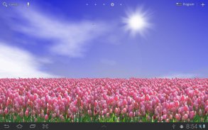 Tulip Field Lite LWP screenshot 1