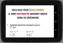 Matematik 8. Sınıf LGS screenshot 7