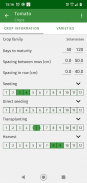 Vegetable garden planner screenshot 1