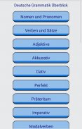 Deutsche Grammatik Überblick screenshot 0