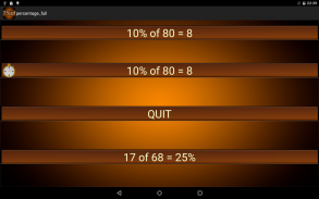percentage math fun screenshot 9