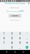 Ilford Reciprocity Calculator screenshot 4