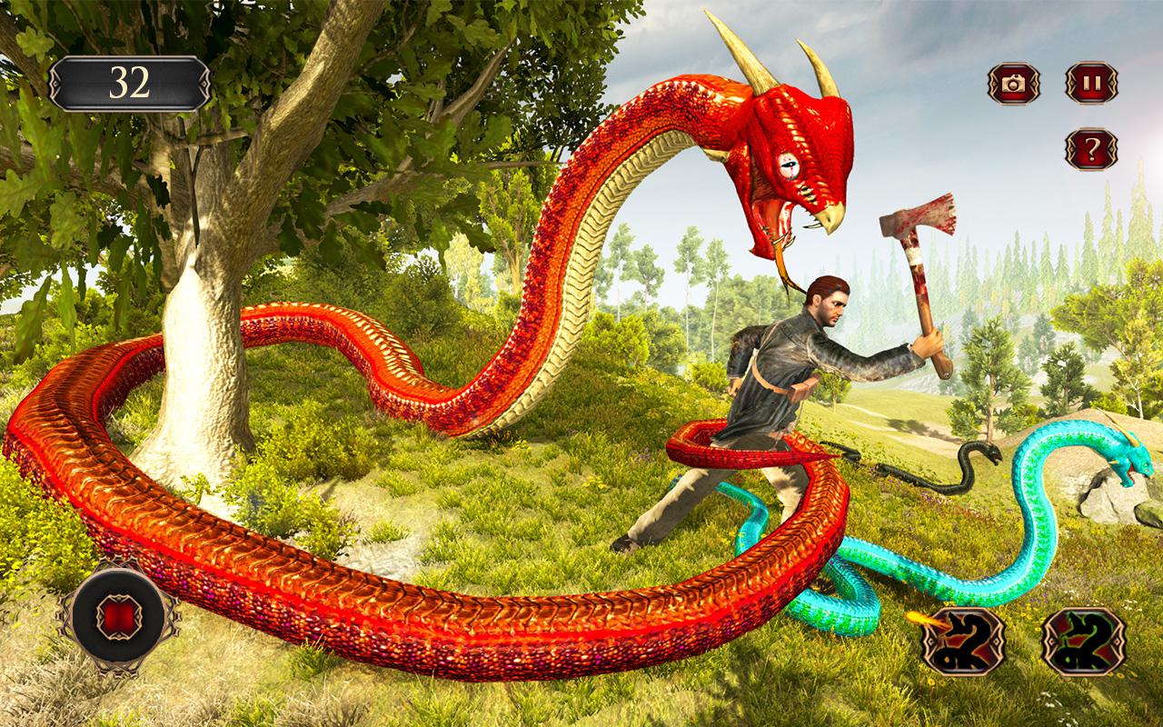 Snake Simulator Anaconda Attack Game 3D - Загрузить APK для Android |  Aptoide