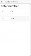 Roman numeral converter, and Caesar cipher screenshot 0
