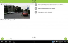 Driving school tests (CZ) screenshot 2