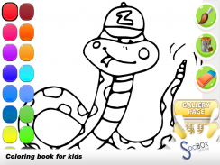 snake coloring book screenshot 9