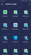 App Clone Pro - Compte multiple pour social screenshot 3