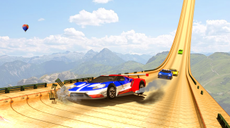 Mega Ramps Stunt Ultimate impossible Car Race GT screenshot 3