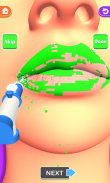 입술은 끝났다! 3D 립 아트 ASMR 게임 만족 screenshot 5