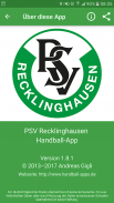 PSV Recklinghausen Handball screenshot 1