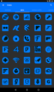 Blue and Black Icon Pack screenshot 18