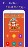 HTML tutorial offline app with examples screenshot 5