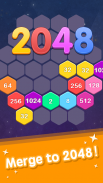 2048 Hexagon Master screenshot 1