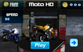CORRIDA DE MOTO HD screenshot 3