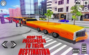Luxury Limo Taxi Driver City : Limousine Driving screenshot 0