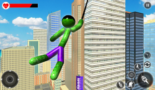 Amazing Green Rope Hero - Grand Vice Town screenshot 5