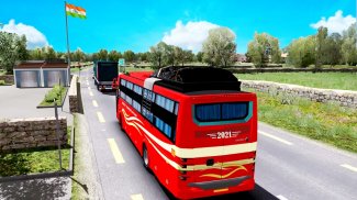 Coach Bus Racing Simulator 2021:New Bus Games Free screenshot 4