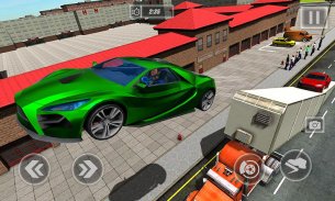 Jogos de salto carro rampa 3D screenshot 8