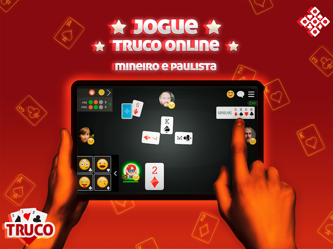 Truco Mineiro  Americano: Jogue com 6 Pessoas APK for Android Download