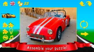 Puzzles cars screenshot 3