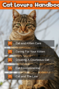 Cat Lovers Handbook screenshot 2