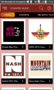 Country Music Radio Stations: Free Country Online screenshot 1