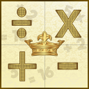 Raja matematika atas Icon