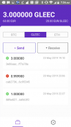 Gleec Wallet screenshot 5