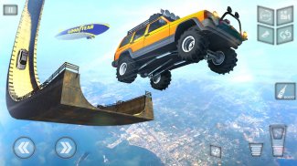 مستحيل برادو سيارة حيلة - المنحدر المثيرة 3D screenshot 3