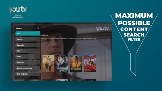 youtv NEW - online TV for TVs and set-boxes screenshot 3