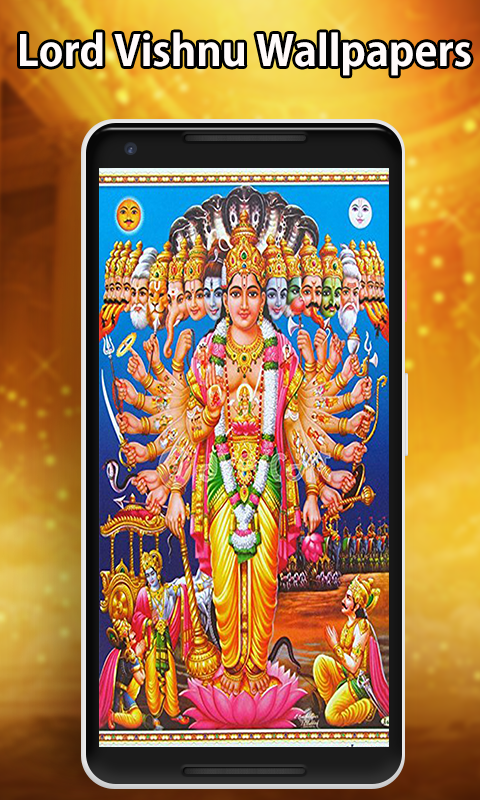 Lord Vishnu wallpaper by GhostlyWeb123 - Download on ZEDGE™ | 6c3c