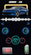 带油门踏板和车速表的汽车音响效果 screenshot 2