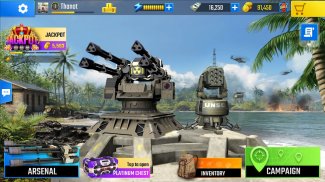 Game Perang: Pertahanan Pantai screenshot 13