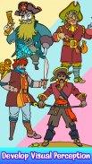 Pirates Color by Number Book screenshot 6